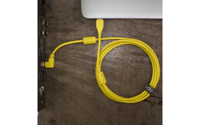 UDG Ultimate Cable USB 2.0 USB A >> USB B - Acodado 1 metro - Amarillo